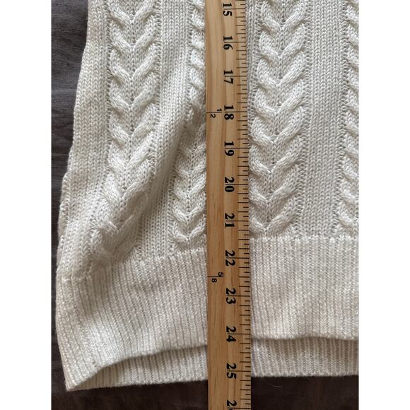 L'agence Cable Knit Sweater Fringe Detail Savannah Size XS Western Luxury - Picture 8 of 8